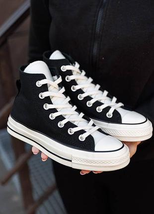 Converse chuck taylor classic black high