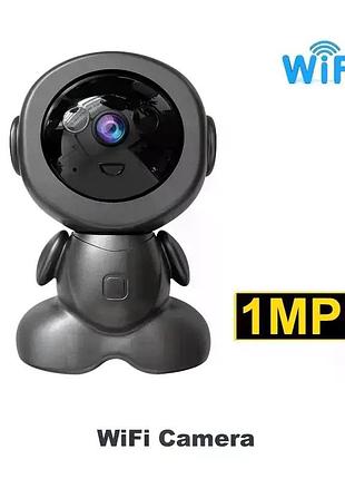 Настольная поворотная ip wifi камера q1 беспроводная камера видеонаблюдения