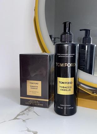 Набір парфумований унісекс tobacco vanille✨парфуми+ 100 мл+лосьйон для тіла