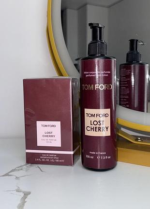 Набір парфумований унісекс lost cherry🍒✨парфуми+ 100 мл+лосьйон для тіла