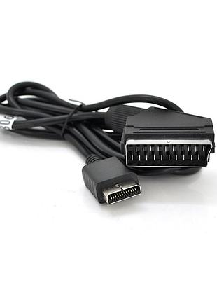 Кабель merlion new version rgb scart 1,8 м для sony playstation ps1 ps2 ps3 відео та аудіо з'єднання 6v6e_66