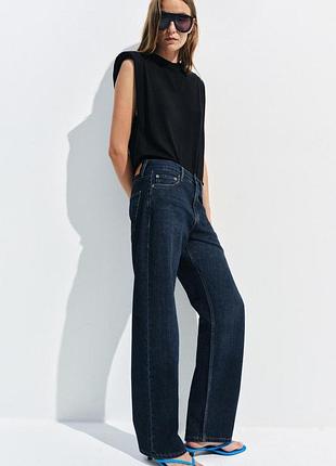 Прямі джинси від zara woman, 36, 38, 40р, оригінал