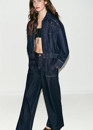Джинси wide leg від zara woman, 34, 40р, оригінал