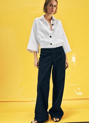 Джинси wide leg від zara woman, 36р, оригінал