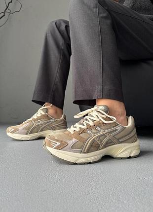 😍 женские кроссовки asics gel-1130 brown/beige