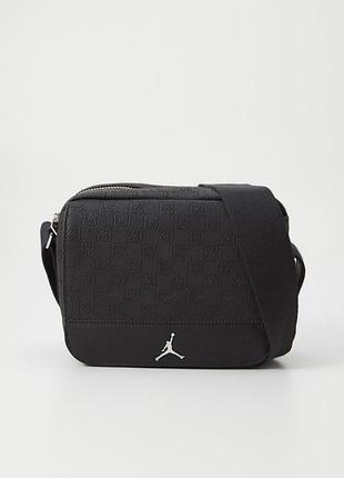 Jordan месенджер чорна сумка крос боді