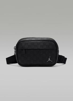Jordan monogram чорна сумка крос боді барсетка джордан