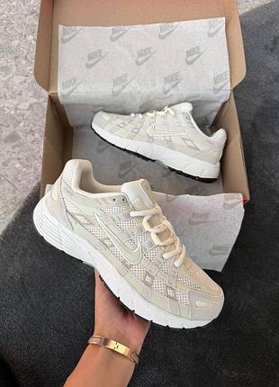 Кросівки nike p-6000 beige cream арт 0435