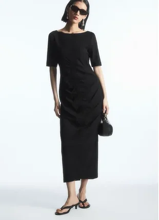 Сукня жіноча cos gathered t-shirt dress / м