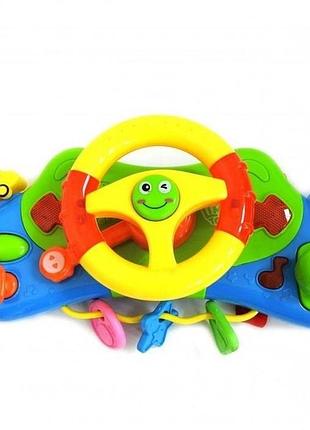 Музыкальный руль limo toy на коляску с креплениями укр ua