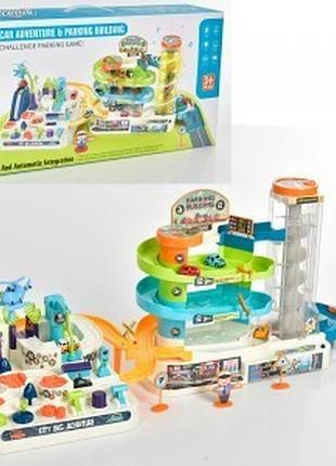 Парковка трек т 103-88 а toysclub 6 рычагов для движения электрический лифт, подсветка