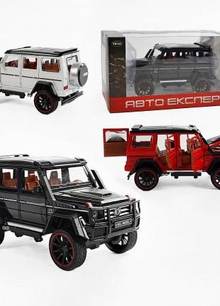 Машинка металлическая автоэксперт mercedes-amg g 63 мерседес 1:24 звук свет
