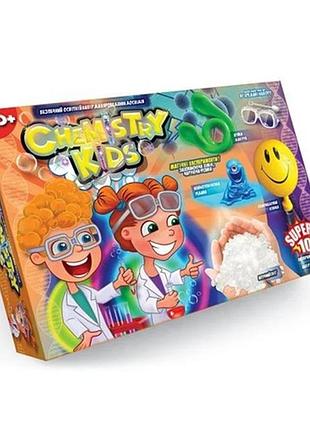 Набор для опытов danko toys супер 10 экспериментов по химии и физике chemistry kids (10 опытов) -№3