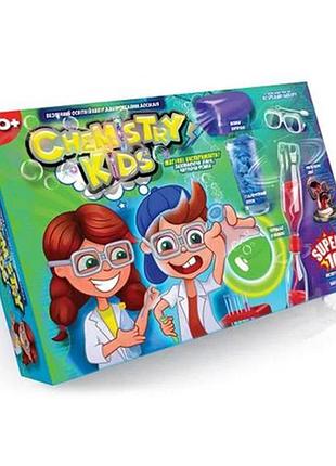 Набор для опытов danko toys супер 10 экспериментов по химии и физике chemistry kids (10 опытов) -№2