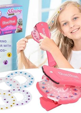Стразы для волос bling bling стайлер для украшения стразами