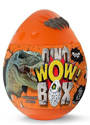 Ігровий набір danko toys яйце динозавра велике dino wow box