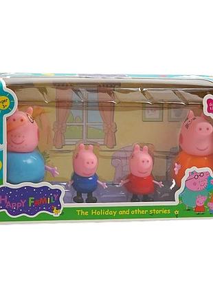 Набор героев свинка пэппа pig peppa
