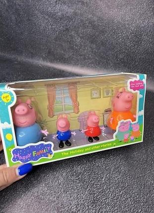 Набор героев свинка пэппа pig peppa 2