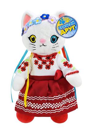 Мягкая игрушка pl8242ua кошечка украиночка 33 см