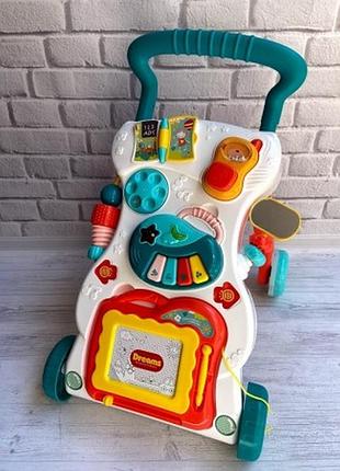 Детская каталка ходунки limo toy he0801 музыкальные ходунки каталка толокар