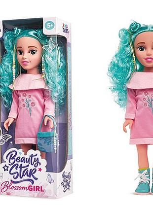 Лялька kids hits beauty kh35/004 star flowery spring 46 см із блакитним волоссям