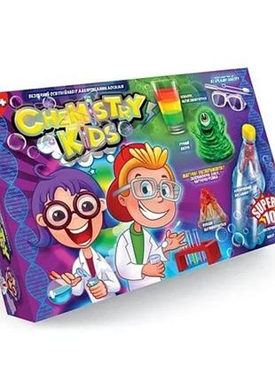 Набор для опытов danko toys супер 10 экспериментов по химии и физике chemistry kids (10 опытов) -№1