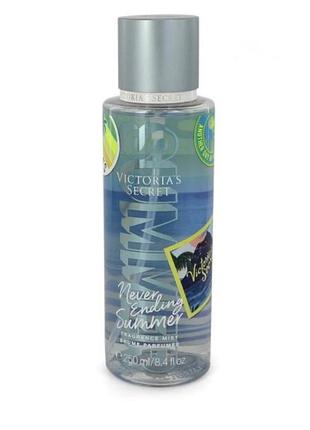 Victoria`s secret never ending summer fragrance спрей
