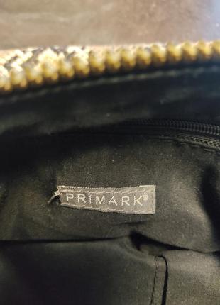 Сумка на плечо с анималистичным змеиным принтом. primark. 7