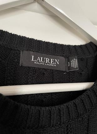 Lauren ralph lauren оригінальний в’язаний светр, темно-синій,,100% бавовна 4