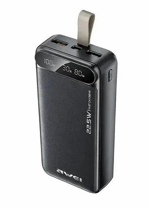 Повербанк з індикатором з ліхтариком, power bank для ноутбука power bank перехідниками sd-26