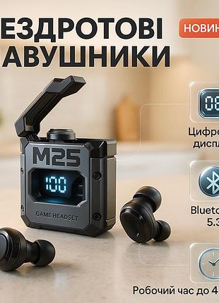 Хорошие беспроводные наушники для музыки m25, наушники для спорта с защитой от влаги mp-40