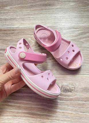 Босоніжки crocs для дівчинки