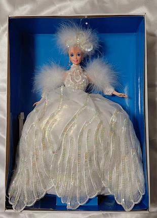 Колекційна лялька snow princess barbie 1994 рік барбі снігова принцеса