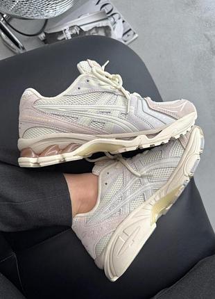 😍 жіночі кросівки asics gel-kayano 14 beige/pink