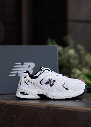 New balance 530 white black