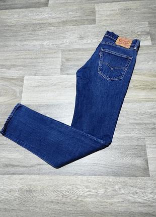 Чоловічі джинси levis 511, розмір 31/34, сині.