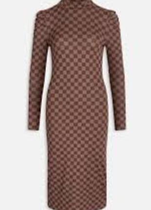 Женское облегающее платье vya dress от бренда sisters point (brownstar) l