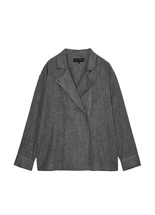 Сорочка у клітинку zw колекція zara