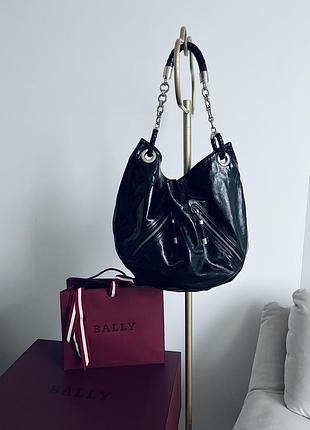 Велика сумка bally оригінал шкіра