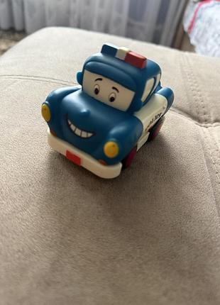 Машинка battat кумедний автопарк поліція