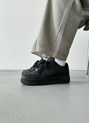 Кроссовки женские nike air force black