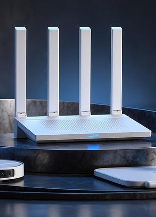 Роутер гигабит wi-fi 3000mbps xiaomi, маленький роутер wifi, самый мощный wifi роутер для дома, pig