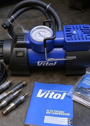 Автокомпрессор для подкачки (40л/ 150psi/ 15amp), электронасос авто, компрессор для колёс автомобиля, насос автомобильный, pig