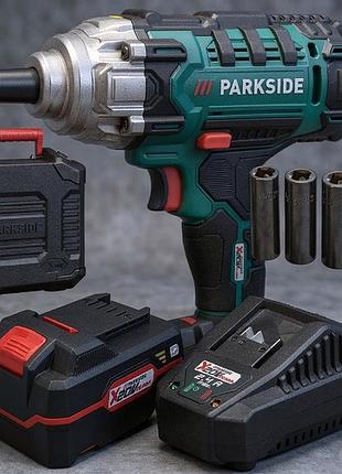 Ударний гайковерт бездротовий parkside (німеччина), ударний електричний гайковерт, pig