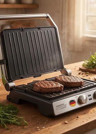 Мультипекарь с пластиной для приготовления орешков 3в1 3500w zepline (германия), гриль со съёмной панелью, pig