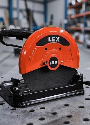 Торцовочная пила по металлу 2950w lex (польша), пила отрезная электрическая, монтажные пилы по металлу, pig