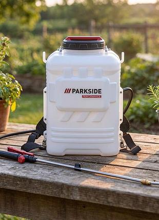 Обприскувач для саду 16l parkside (німеччина), обприскувач для теплиці, найкращий акумуляторний обприскувач, pig