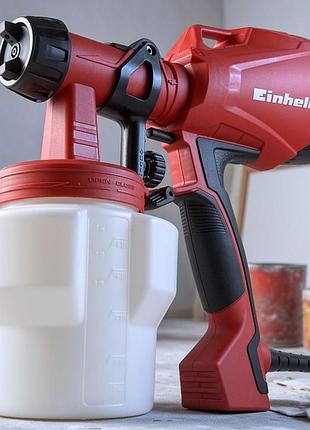 Фарборозпилювач для фарбування металу 500вт einhell (німеччина), фарбопульт електричний для фарбування автомобіля, pig