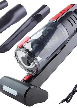 Пылесос компакт для авто (100w/ 6000mah), авто пылесос для авто, вакуумный компактный пылесос для автомобиля, pig