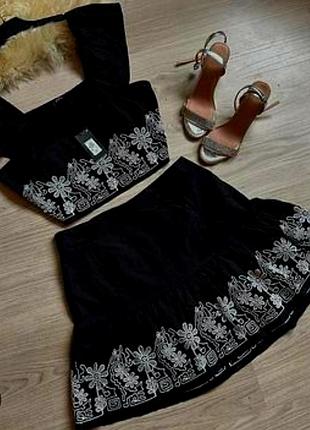 Костюм юбка и топ 
фирма primark